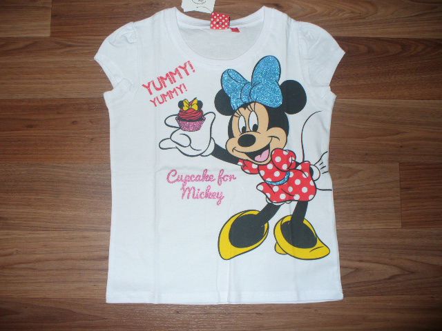 Dívčí tričko - Minnie, vel. 98/104