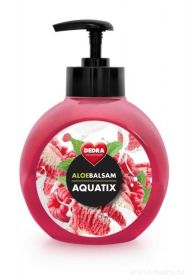 ALOEBALSAM AQUATIX koncentrát na ruční mytí nádobí - malina se smetanou 500ml s pumpičkou