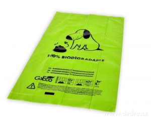Ekosáčky na psí exkrementy z kukuřice, kompostovatelné 45ks Vaše Dedra, s.r.o.