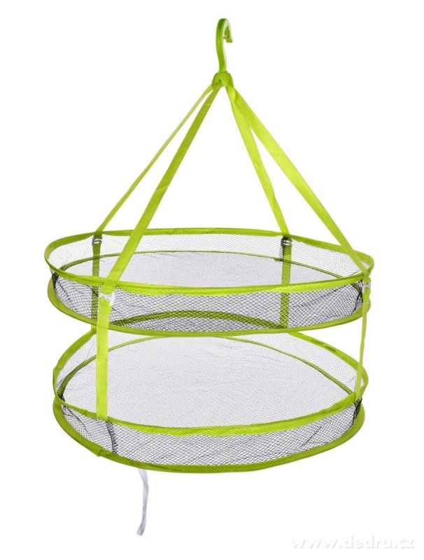 Skládací dvoupatrový sušák na prádlo, houby - průměr 60cm Vaše Dedra, s.r.o.