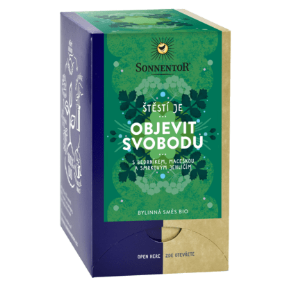 Štěstí je objevit svobodu bio 27g porc. Sonnentor