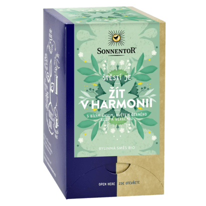 Štěstí je žít v harmonii bio 27g porc. Sonnentor