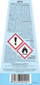 Hygienický čistič hladkých povrchů s vysokým obsahem alkoholu (70%) BACILEX polar breeze 500ml Dedra