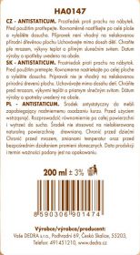 Antistaticum proti prachu 2in1 200 ml Dedra