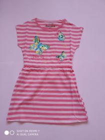 Dívčí letní šaty Kugo růžové