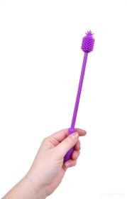 Silikonový čisticí kartáč na lahve délka 24cm Dedra