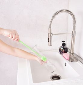 Silikonový čisticí kartáč na lahve délka 38 cm Dedra