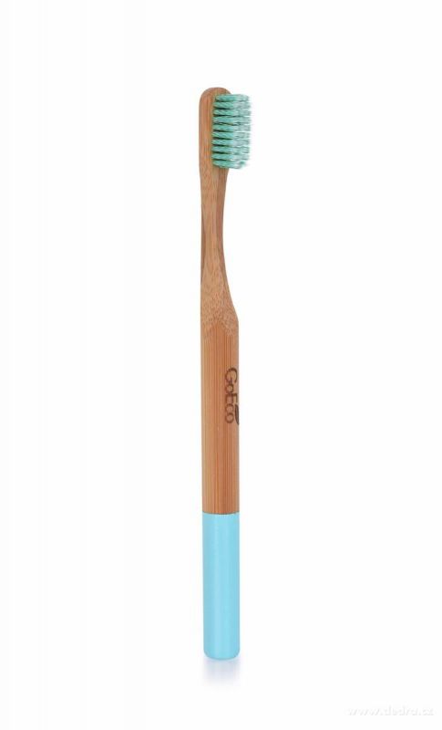 Zubní kartáček GoEco BAMBOO z bambusu s velmi měkkými štětinkami mintový Vaše Dedra, s.r.o.