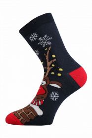 Veselé vánoční ponožky RUDY I. Boma vel. 35-41