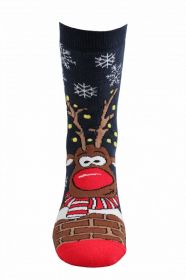 Veselé vánoční ponožky RUDY I. Boma vel. 42-46