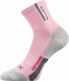 Dívčí sportovní ponožky Josífek mix B světle růžové