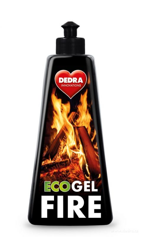 Ekologický gelový podpalovač do krbů a grilů ECO GEL FIRE 500ml Dedra