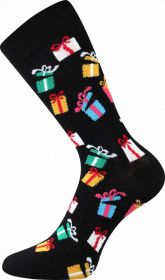 Veselé vánoční ponožky DÁREK 2 Lonka
