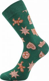 Veselé vánoční ponožky Depate PERNÍČCI  Lonka