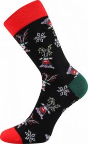 Veselé vánoční ponožky Depate SOBÍCI  Lonka