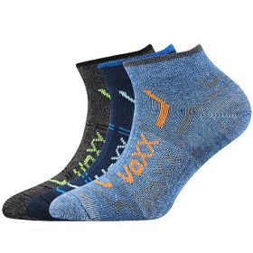 Chlapecké sportovní ponožky Rexík 01 mix A - 3 páry
