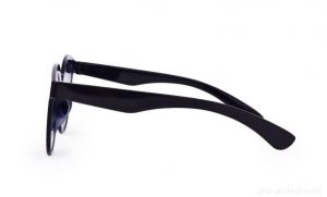 Duhové sluneční brýle, 100% UV ochrana, šedo modré, UV400 Dedra