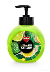 ECOBALSAM AQUATIX koncentrát na ruční mytí nádobí - bergamot&lemon 500ml s pumpičkou