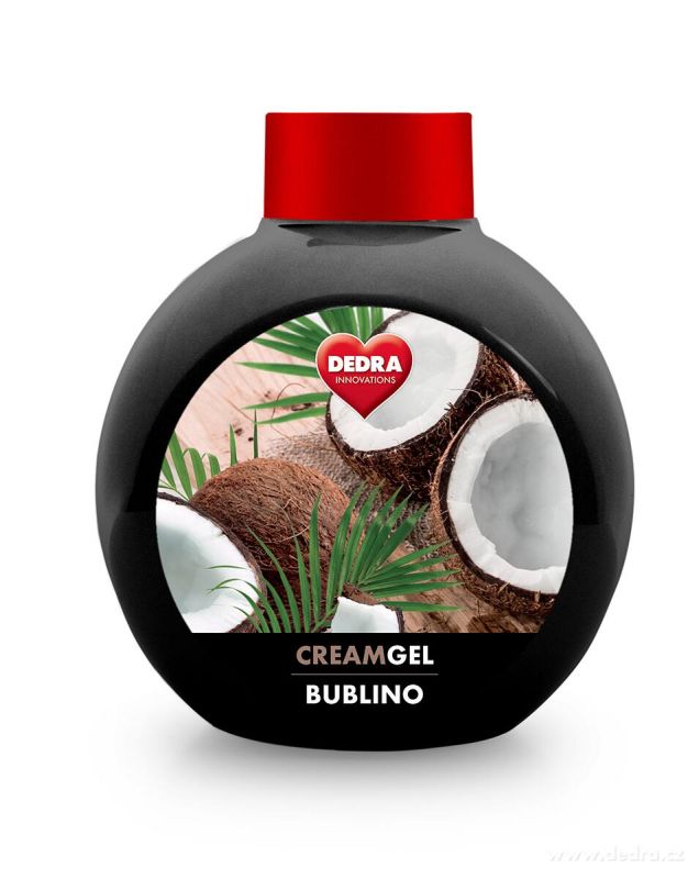 Krémové mýdlo BUBLINO CREAMGEL 500ml - bounty, bez pumpičky Dedra