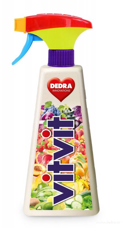 Ekologicky šetrný spray na mytí ovoce a zeleniny VITVIT 500ml Dedra