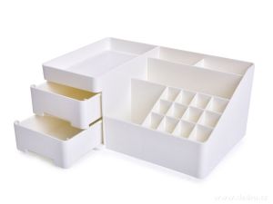 Kosmetický organizér Beauty white z odolného plastu Vaše Dedra, s.r.o.