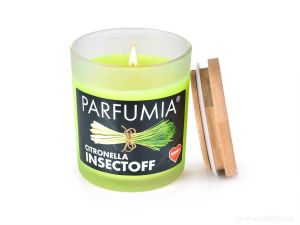 Sójová vonná EKO svíce CITRONELLA INSECTOFF PARFUMIA® 250 ml Vaše Dedra, s.r.o.
