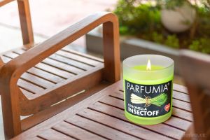 Sójová vonná EKO svíce CITRONELLA INSECTOFF PARFUMIA® 250 ml Vaše Dedra, s.r.o.