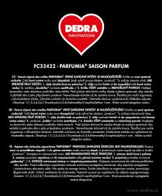 Sójová vonná EKO svíce PARFUMIA® Saison parfum 250 ml Dedra