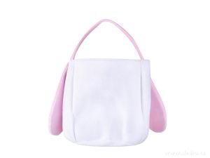 Velikonoční textilní taška na koledu růžová Dedra