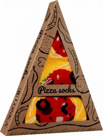 Veselé ponožky PIZZA Pepperoni Lonka Fuski BOMA