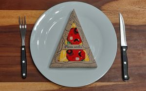 Veselé ponožky PIZZA Pepperoni Lonka Fuski BOMA