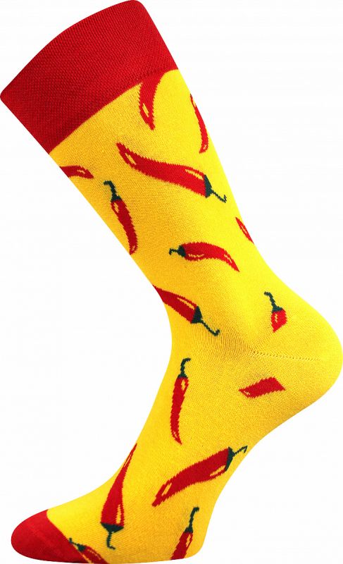 Veselé ponožky Twidor CHILLI PAPRIČKY Lonka