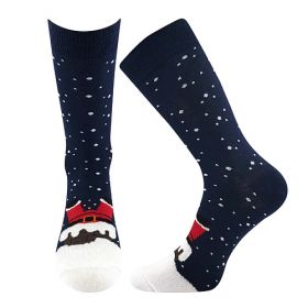 Veselé vánoční ponožky SANTA V KOMÍNU Lonka