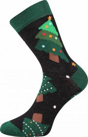 Veselé vánoční ponožky STROM Lonka