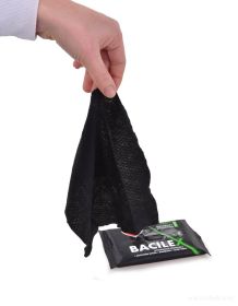 10ks vlhčené hygienické ubrousky BACILEX s aktivním bambusovým uhlím a aloe vera Vaše Dedra, s.r.o.