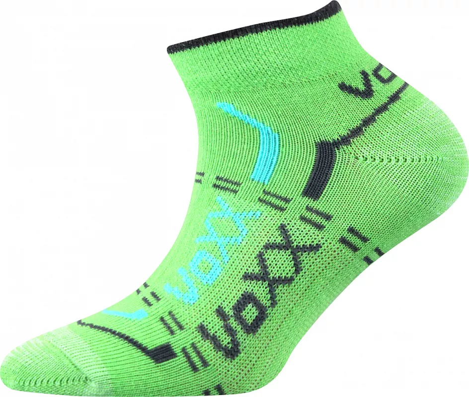 Chlapecké sportovní ponožky Rexík 01 mix C - jasně zelené Voxx