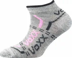 Dívčí sportovní ponožky Rexík 01 mix B - šedé