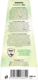 Eko čistič koupelen XONOX ECO SPA náhradní náplně bez rozprašovače 2*500ml Vaše Dedra, s.r.o.