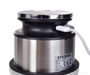 Minisekátor bezdrátový USB dobíjecí sekáček SYSTEMAT na bylinky, cibuli,česnek a měkké plody Vaše Dedra, s.r.o.