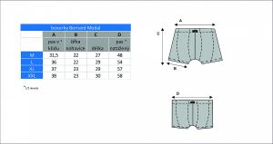 Pánské boxerky BERNARD modal Lonka