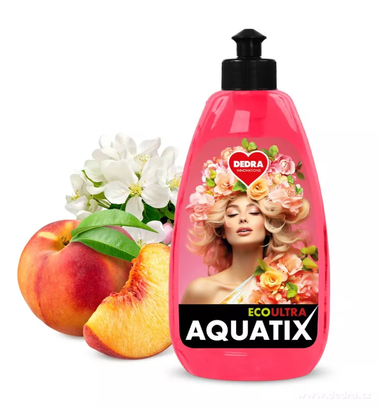 Rostlinný koncentrát na nádobí, PRIMAVERA NUOVA, ECOultra AQUATIX®, 500 ml Vaše Dedra, s.r.o.