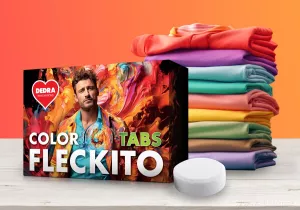 Tablety na skvrny na barevném prádle COLOR FLECKITO TABS, 12 tablet Vaše Dedra, s.r.o.