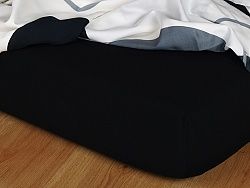 Prostěradlo jersey Dadka Vracov 90/200/18 - černá C