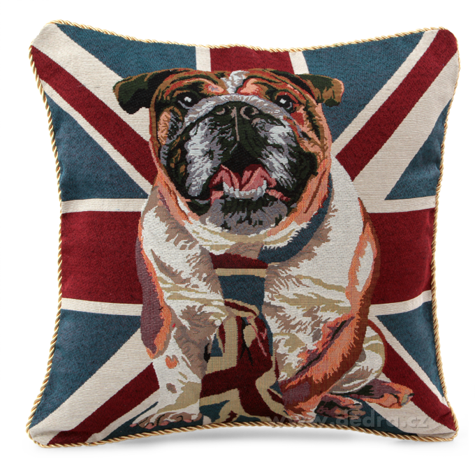 Potah na polštář GOBELINE London Dog 45 x 45 cm